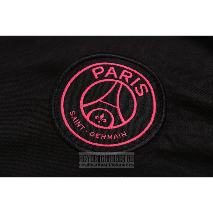 Camiseta De Futbol de Entrenamiento Paris Saint-Germain Jordan 2022-2023 Negro y Azul